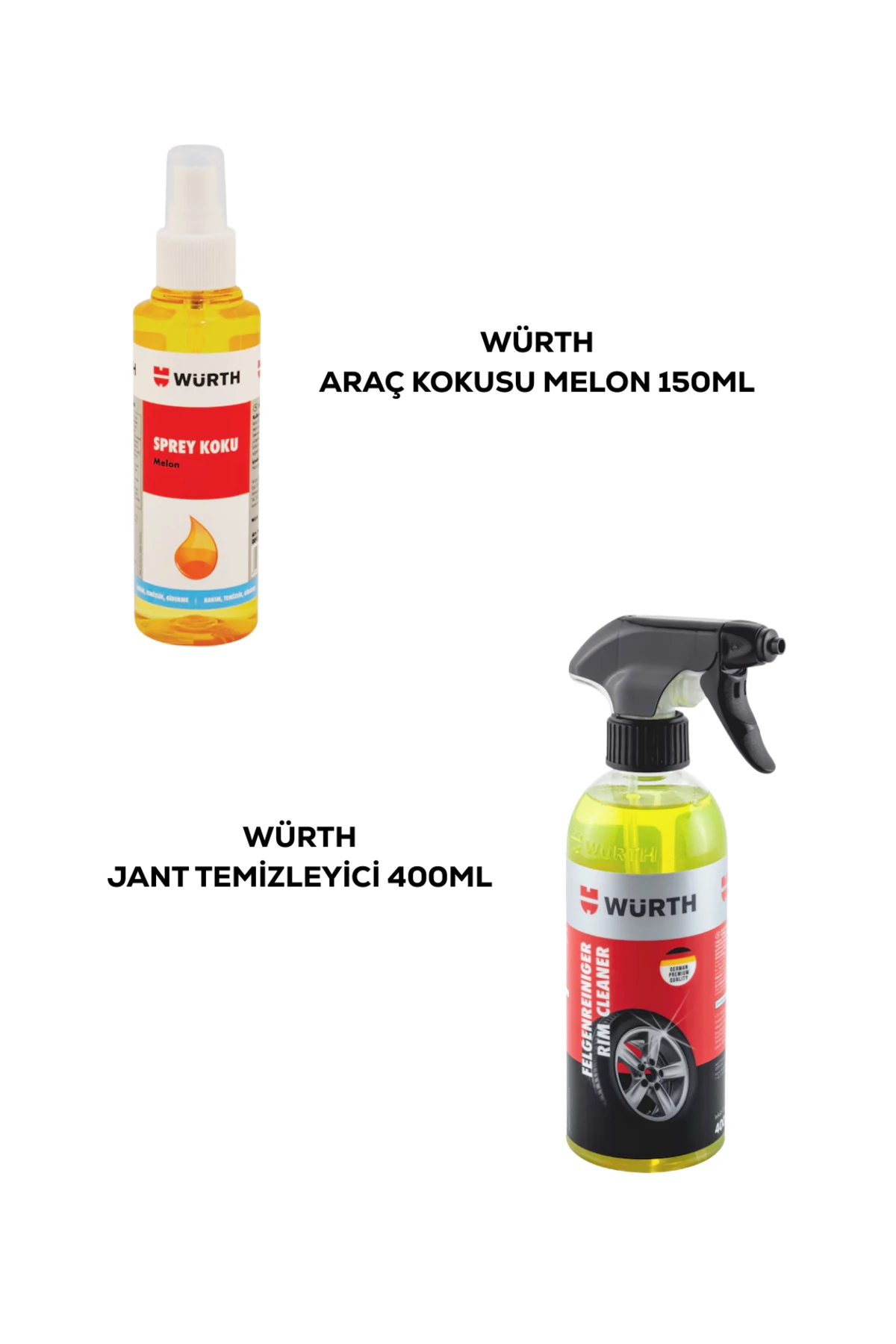 Kapsamlı 9 Parça Araç Bakım ve Temizlik Seti - 9'lu Oto Bakım Seti