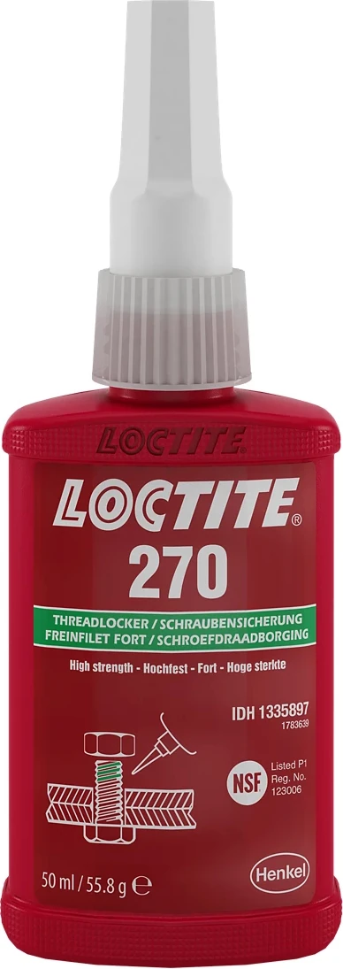 270 Vida Cıvata Sabitleyici Yüksek Mukavemetli 50 Gr/ml