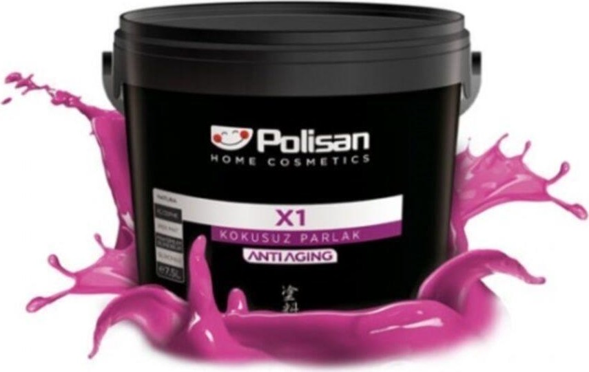 X1 Kokusuz Boya 2,5 Lt. Beyaz