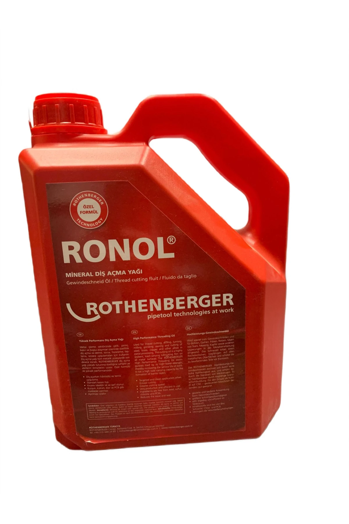 Ronol Pafta Yağı 5 Lt Ronol-5