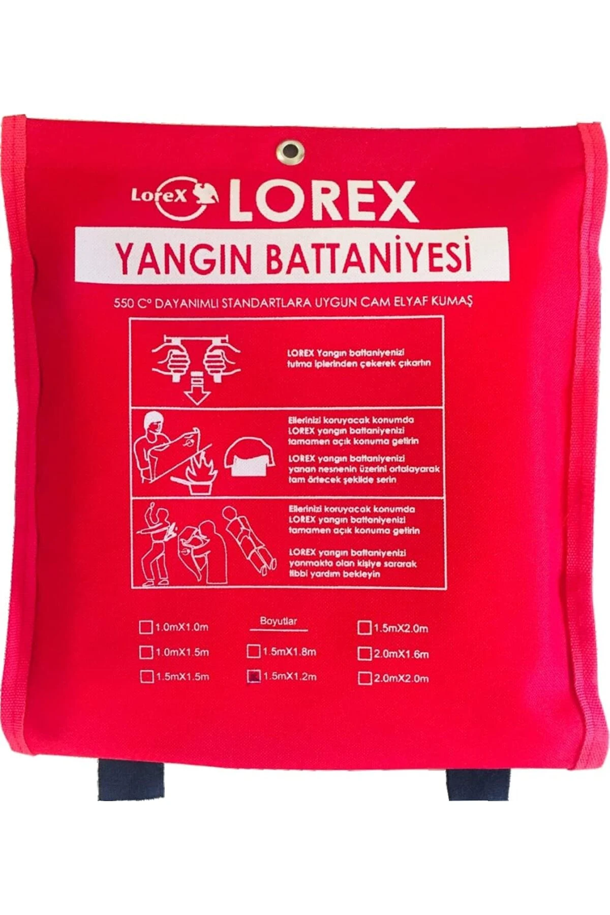 LR-FB1512C Yangın Battaniyesi - 150cm x 120cm 1191480