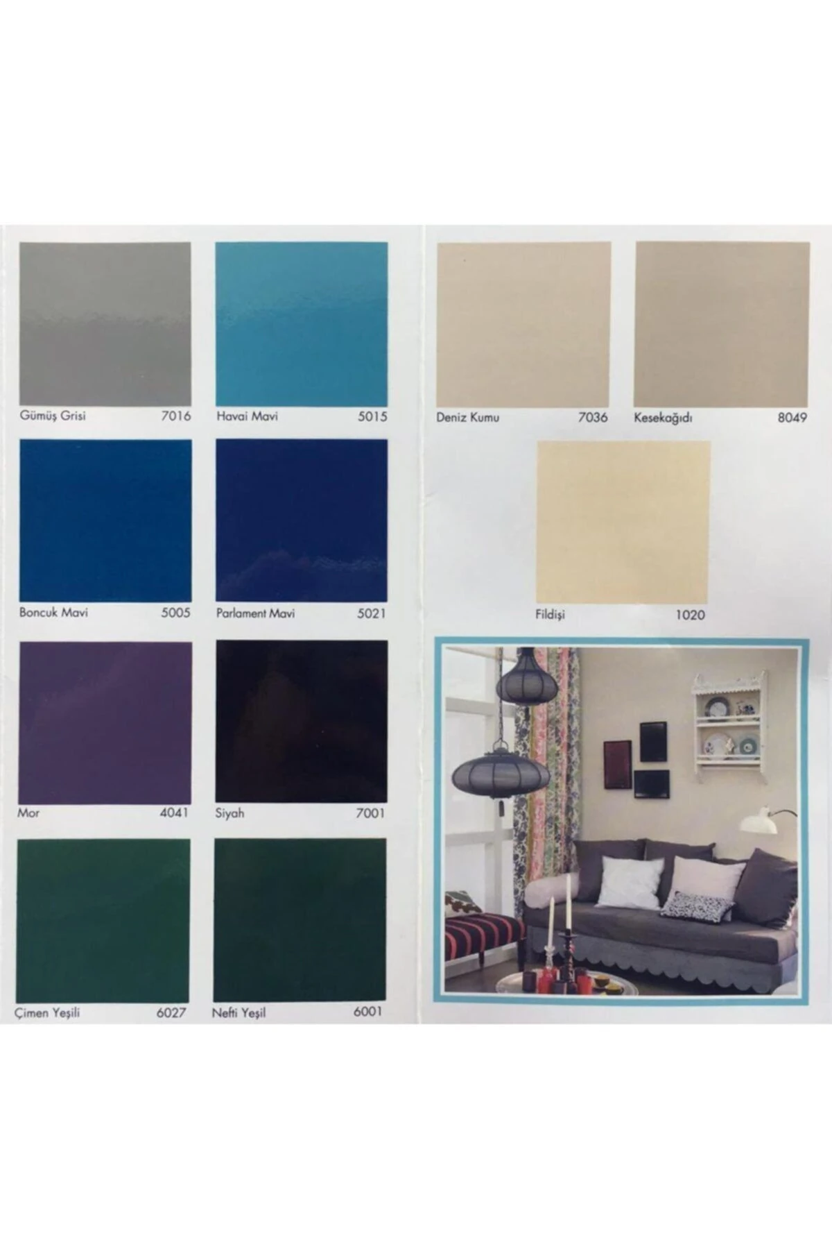 Sentetik Yağlı Boya Nefti Yeşili 2.50 Lt