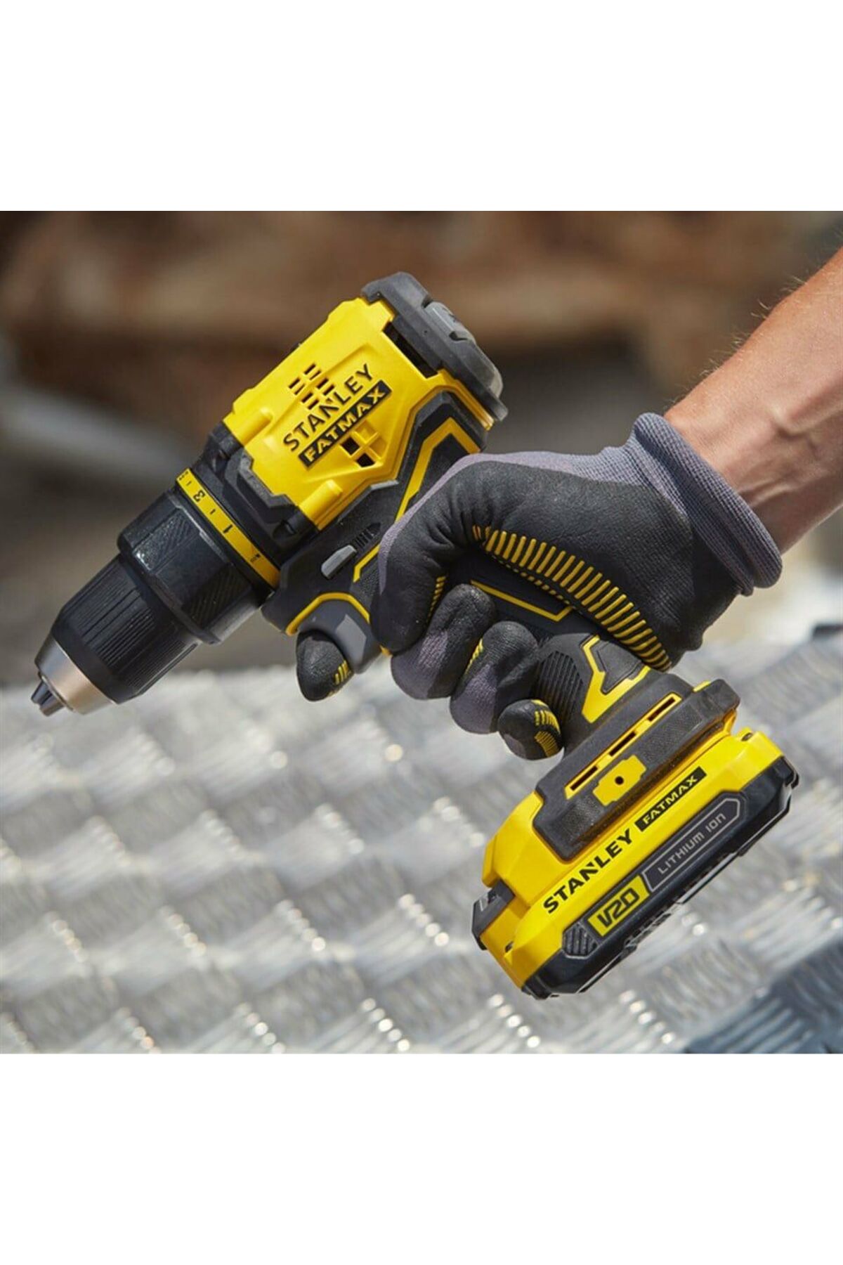 STANLEY Sbd710c2k Akülü Darbesiz Matkap Vidalama 18v 2x1.5ah