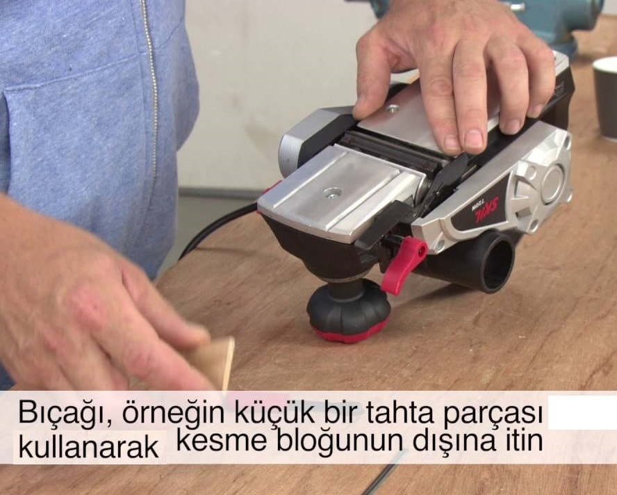 Planya Rende Makinası Için Bıçak Elektrikli Rende Makina Kesici Takım Bıçağı 2li Set