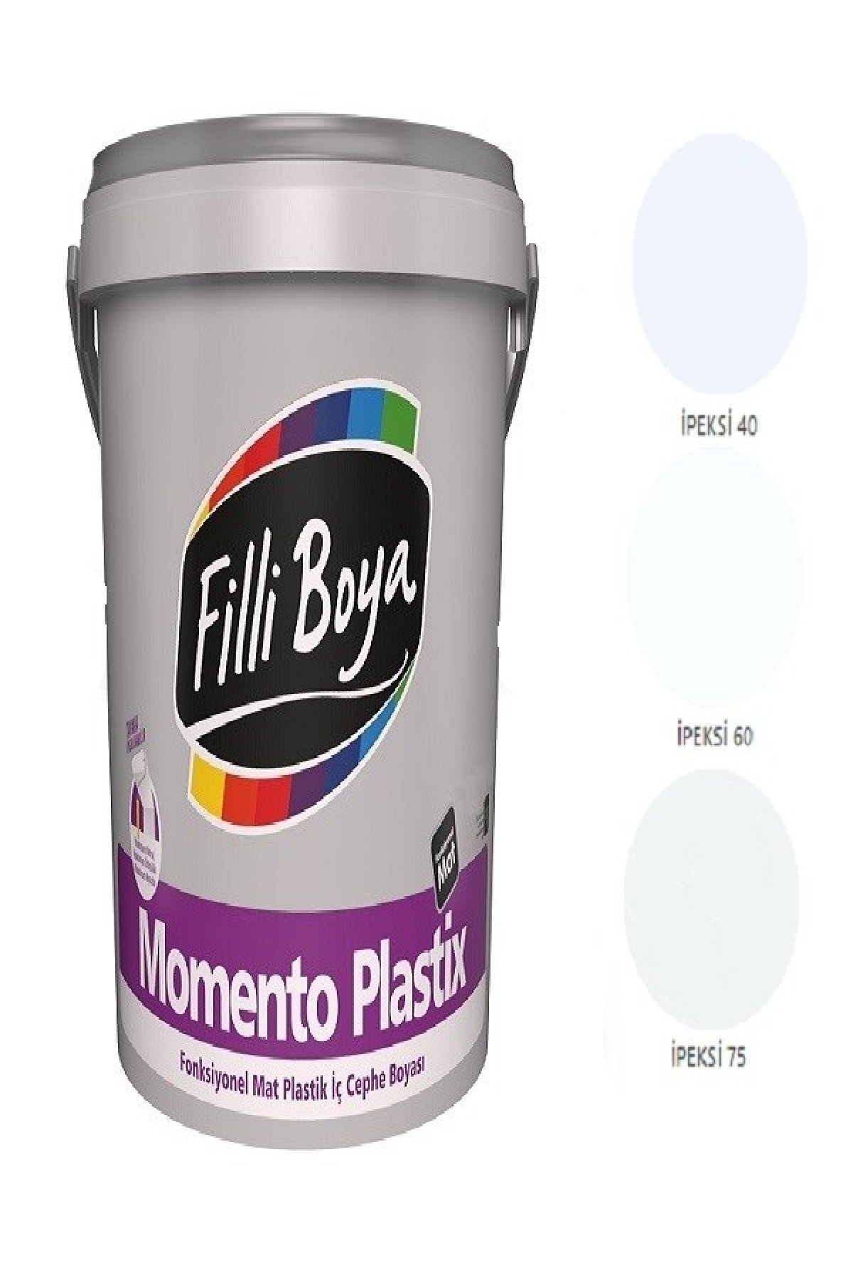 Momento Plastix Fonksiyonel Mat Plastik Iç Cephe Boyası 7.5lt (ipeksi 75)