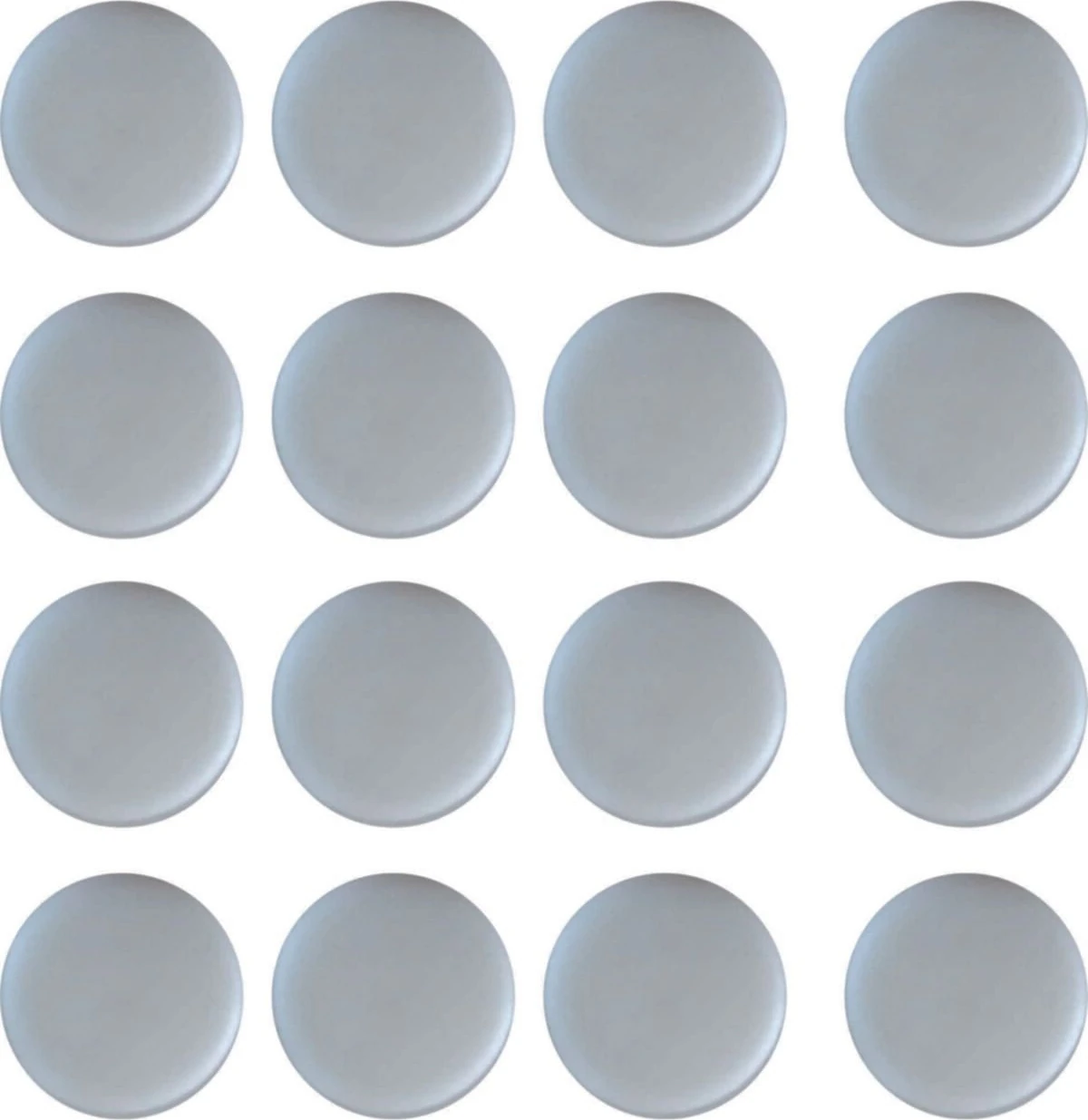 Beyaz Çelik Kapı Vida Gizleme Tıpası, Şık ve Kullanışlı Tasarım