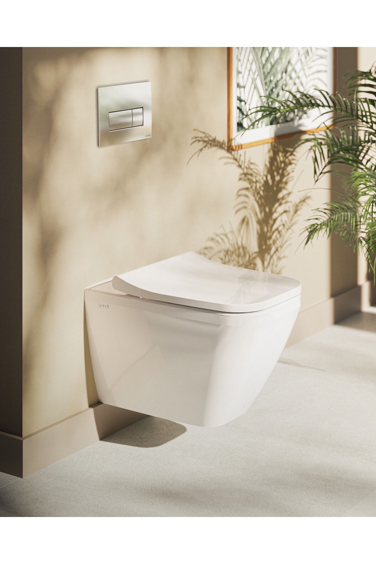 Root Square 740-2380 Kumanda Paneli, Parlak Krom