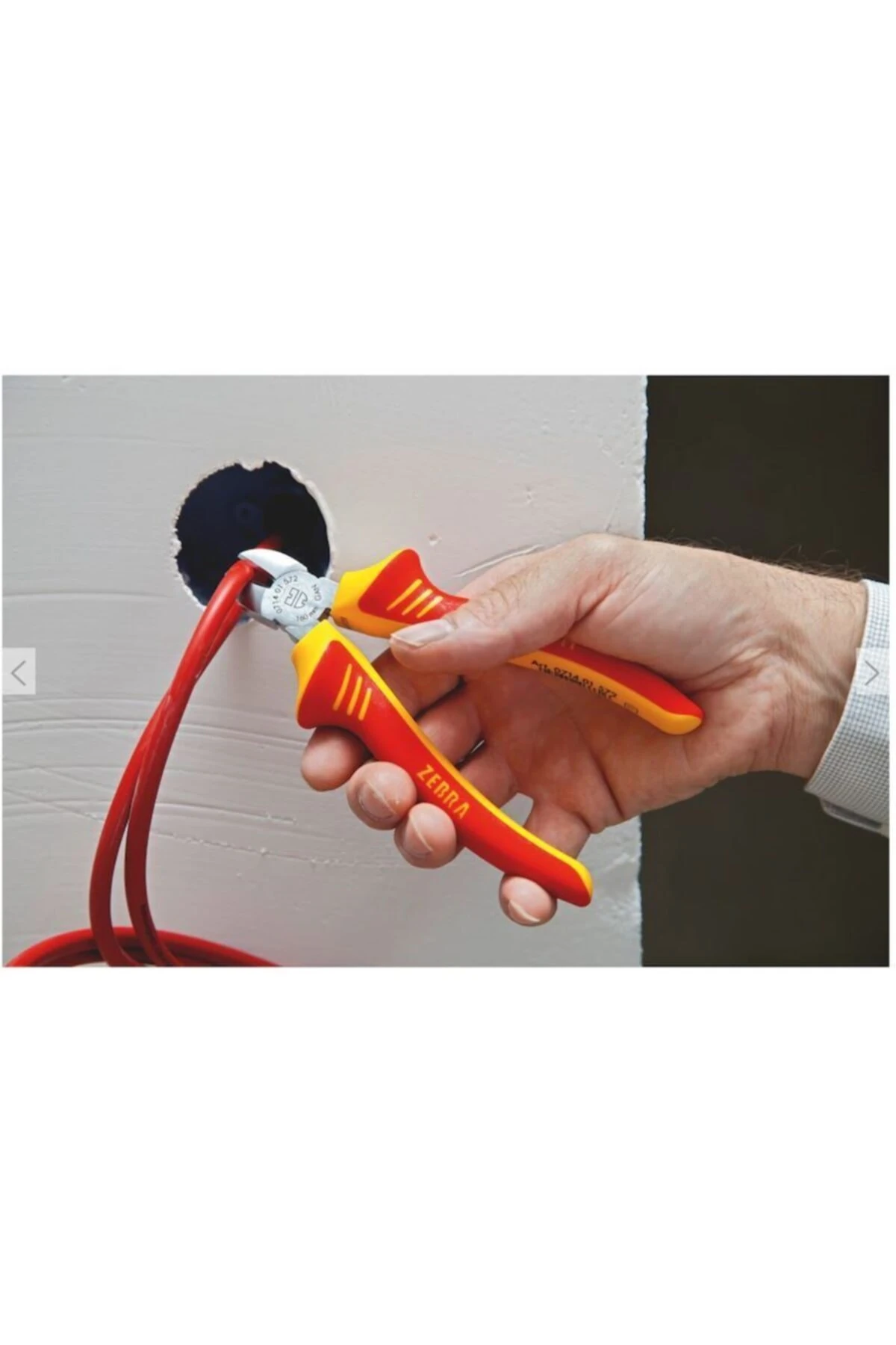 Vde Yan Keski Dın Iso 5749 Iec60900 2 Parçalı El Yan Keski-vde-dın/ıso5749-ıec60900-160mm Zebra