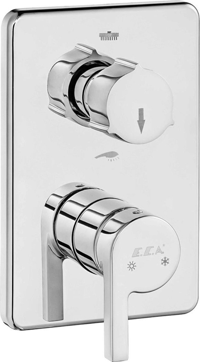 Icon Ankastre Banyo Bataryası 2 Parça Set / 2 Yollu (102167201H-KDE+102166201)