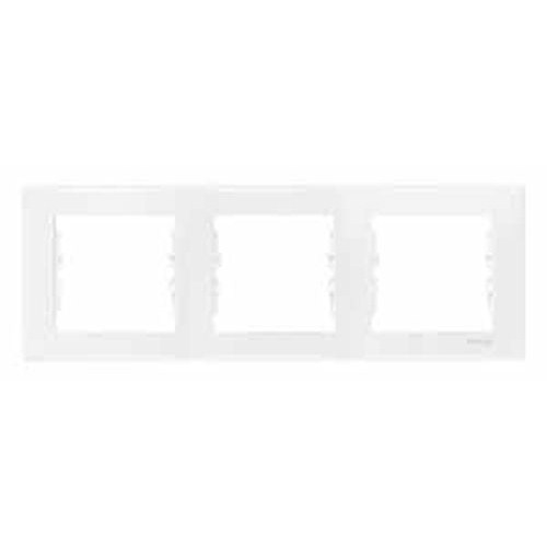 Sedna Üçlü Çerçeve Beyaz