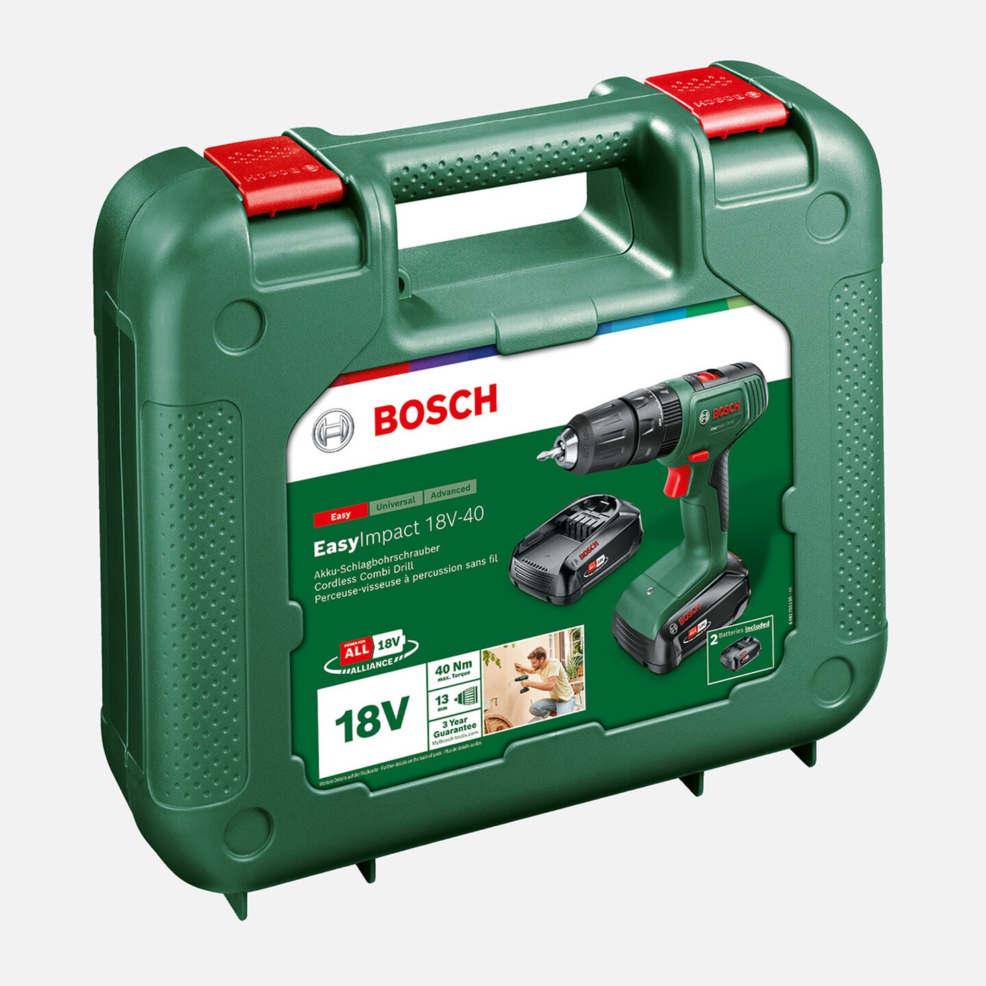 BOSCH Easyımpact 18V-40 2.0 Ah Tek Akülü Vidalama