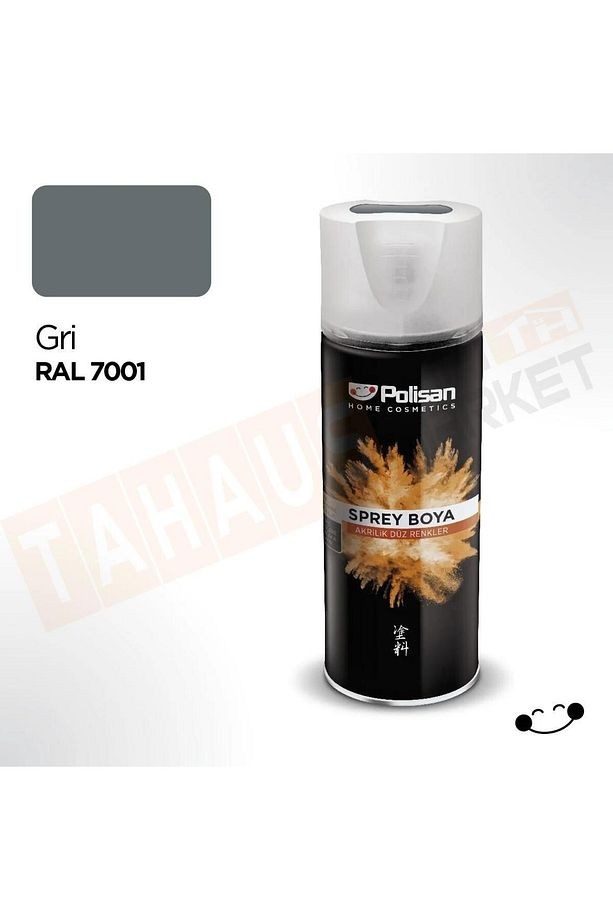 Akrilik Sprey Gri Ral 7001