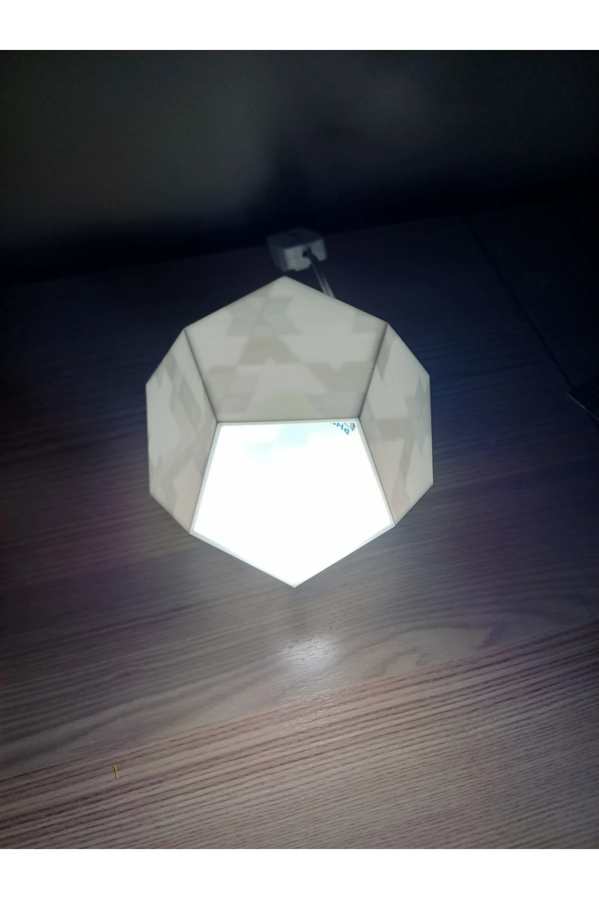 Dekoratif Anahtarlı Masa Lambası 3D Baskı