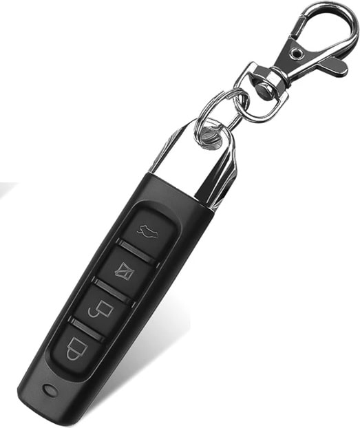 4 Kanal 433MHz Uzaktan Kumanda Akıllı Kopyalanabilir 433 MHz Garaj Kepenk, Bariyer Kumandası Kilit Figürlü