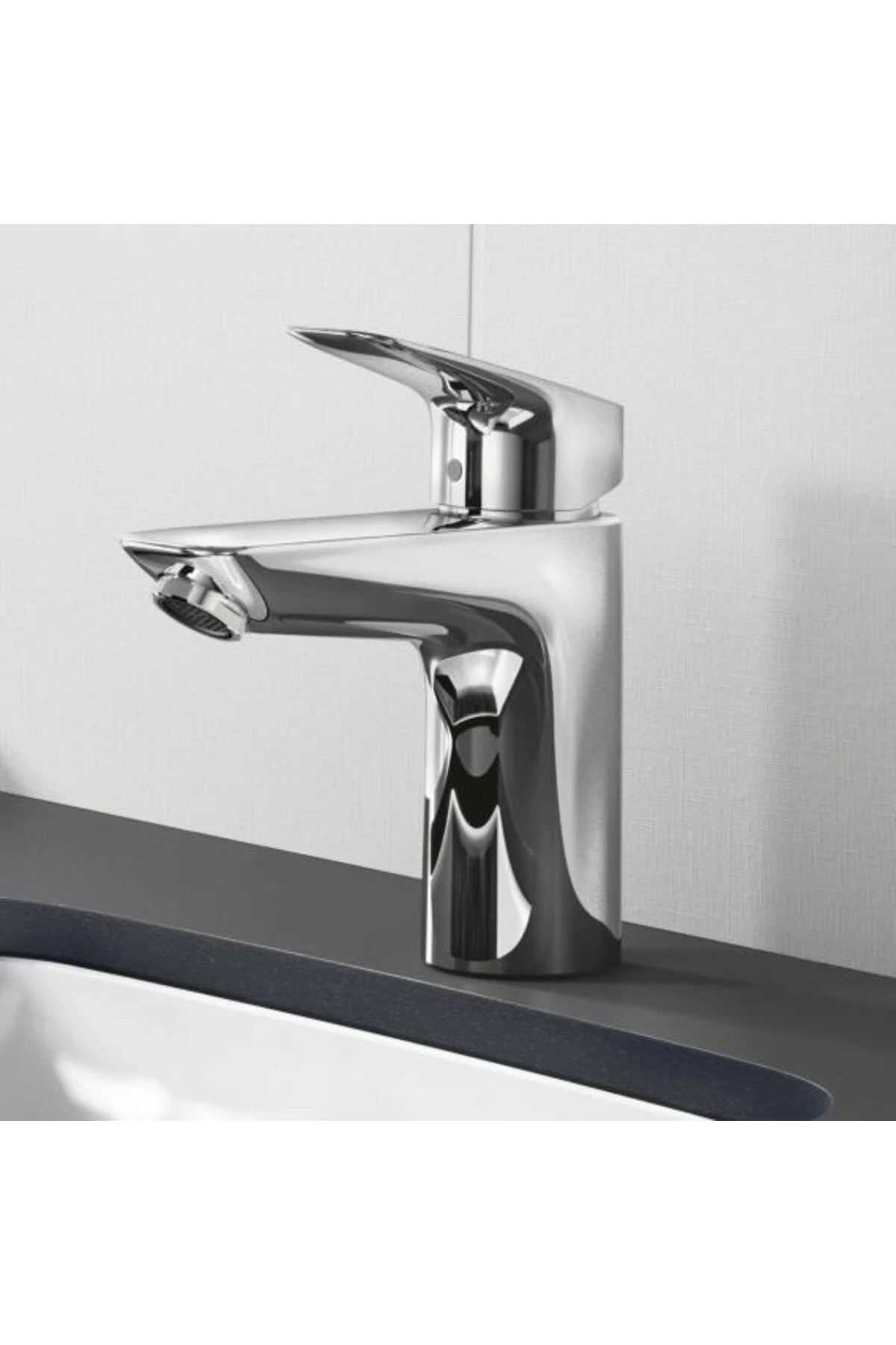 Logis Tek Kollu Lavabo Bataryası 100 Kumandalı Krom 71100000