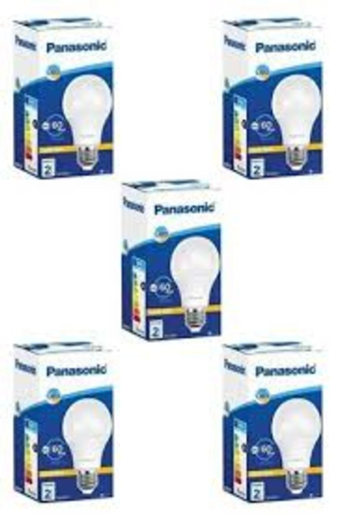 8,5w e27 duylu beyaz ışık  led ampul 5adet 6500 k