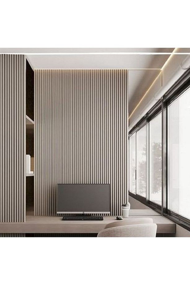 Antalya Yıldız Duvar Lambri Profili Lb 2200 Bianco Kargo Bedava