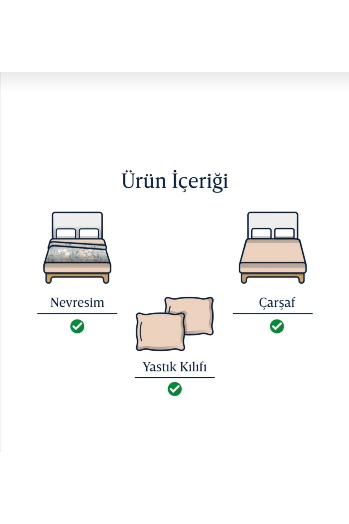 Classy Twill Çift Kişilik Nevresim Takımı 200x220 cm Beyaz