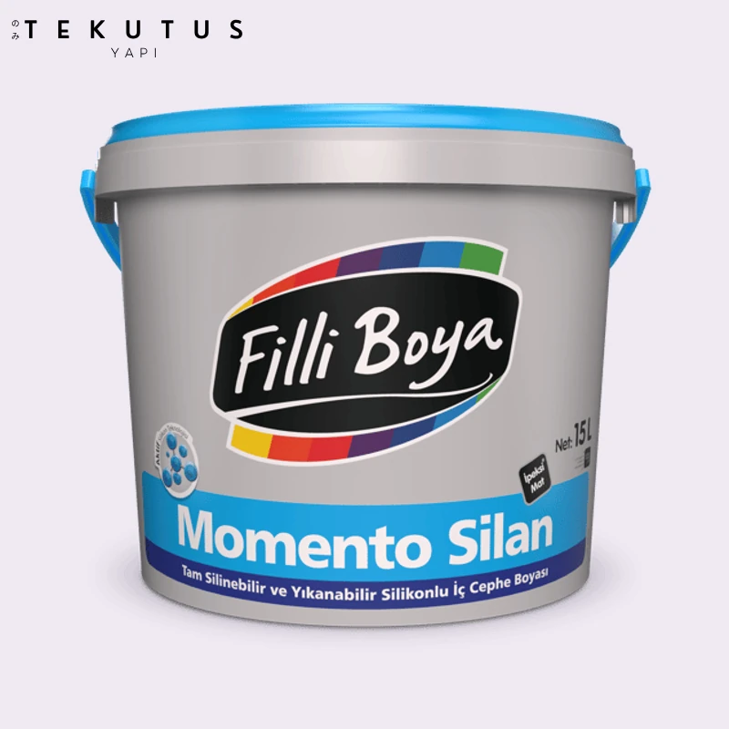 Momento Silan Silikonlu Iç Cephe Boyası 15 L Açık Leylak / 4035
