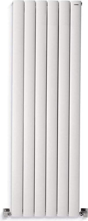 1500 x 475 mm Lilac Dikey Beyaz Alüminyum Radyatör Standart Bağlantı