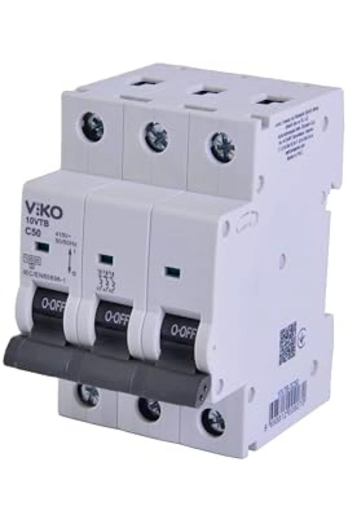 10VTB-3C50 Otomatik Sigorta 10kA C Tipi 3 Kutup 50A 1157054