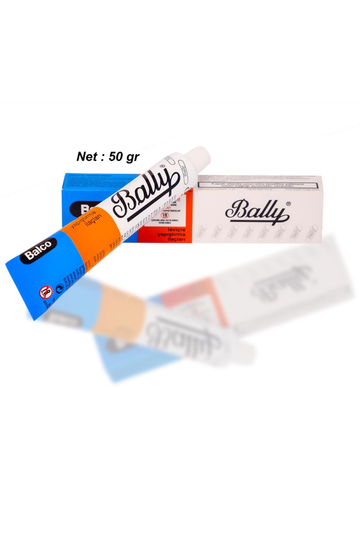 BALLY Vgr Point Solvent Yapıştırıcı Tüp 50 gr - Çanta Ayakkabı Deri Kösele Kumaş Yapıştırıcısı