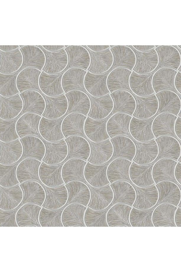 Omega 23201-4 Koyu Gri Istiridye Desenli Duvar Kağıdı 16,50m2