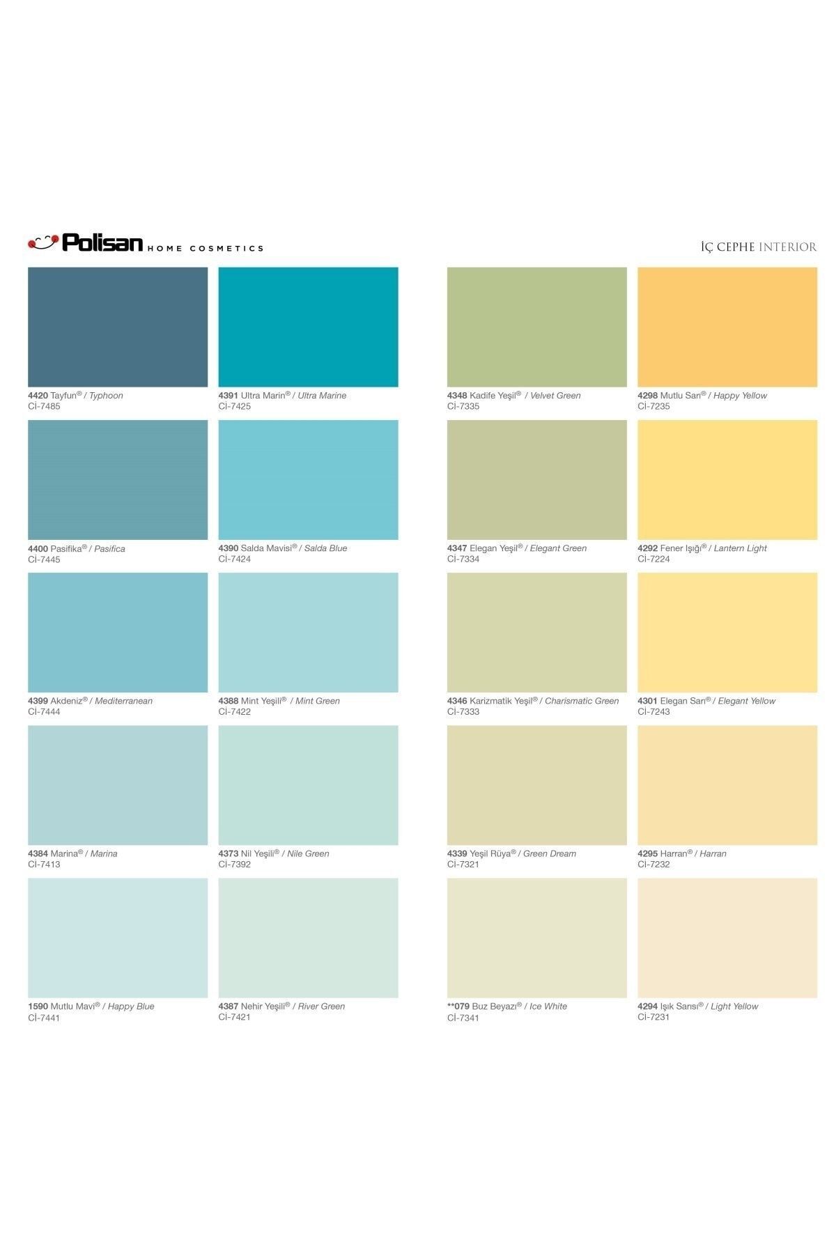 Elegans Küf Önleyici Antibakteriyel Tam Silinebilir Ic Cephe Boya 12,5 Lt Kadife Bej