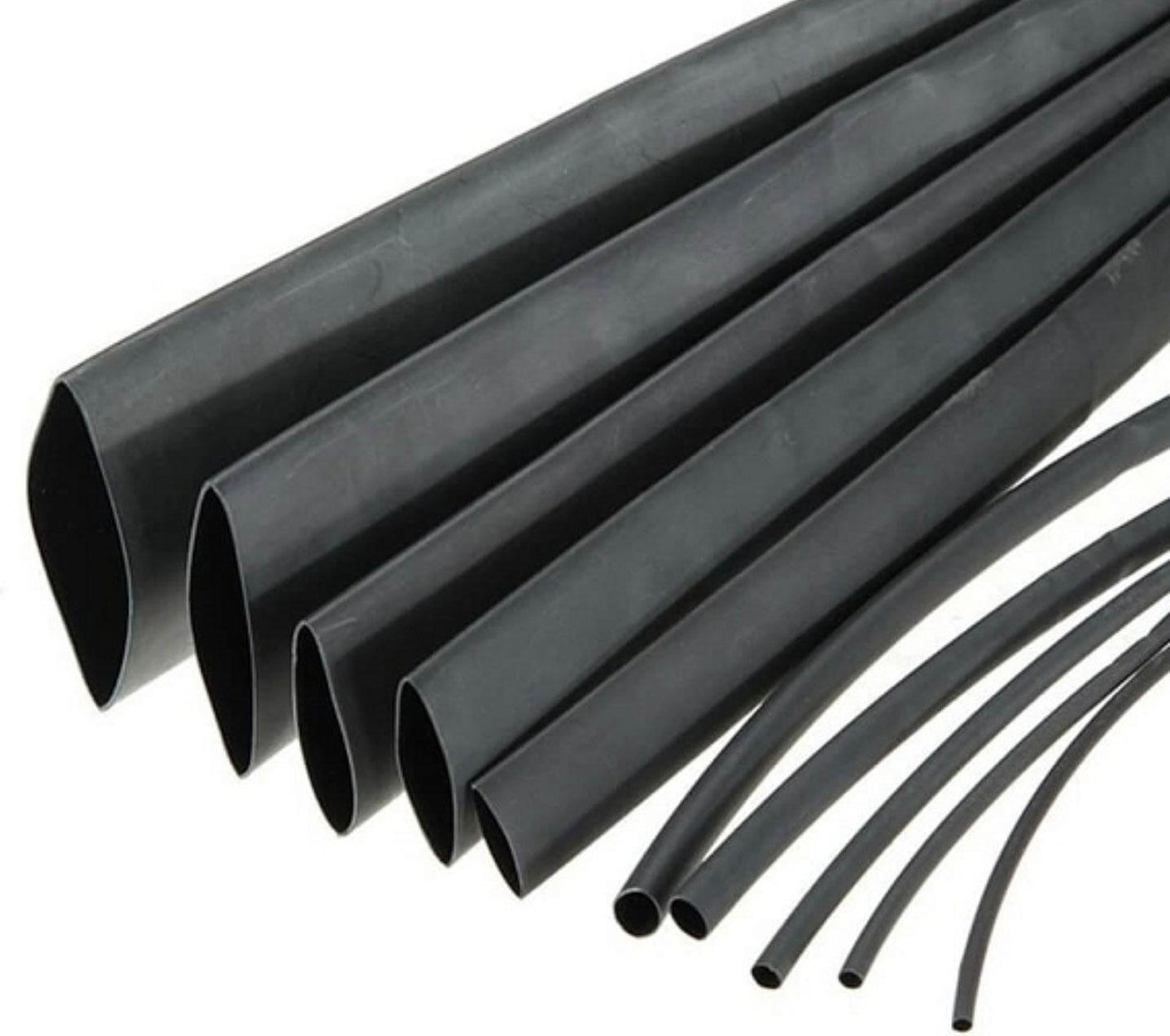 E-024 19.1 MM ISI İLE DARALAN SİYAH MAKARON ( 100 Metre )