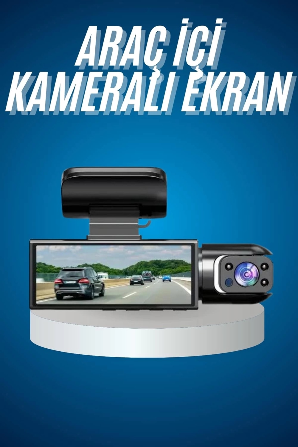 Araç Kamerası Dönebilen Hd Kaliteli Video ve Fotoğraf Kaydedici