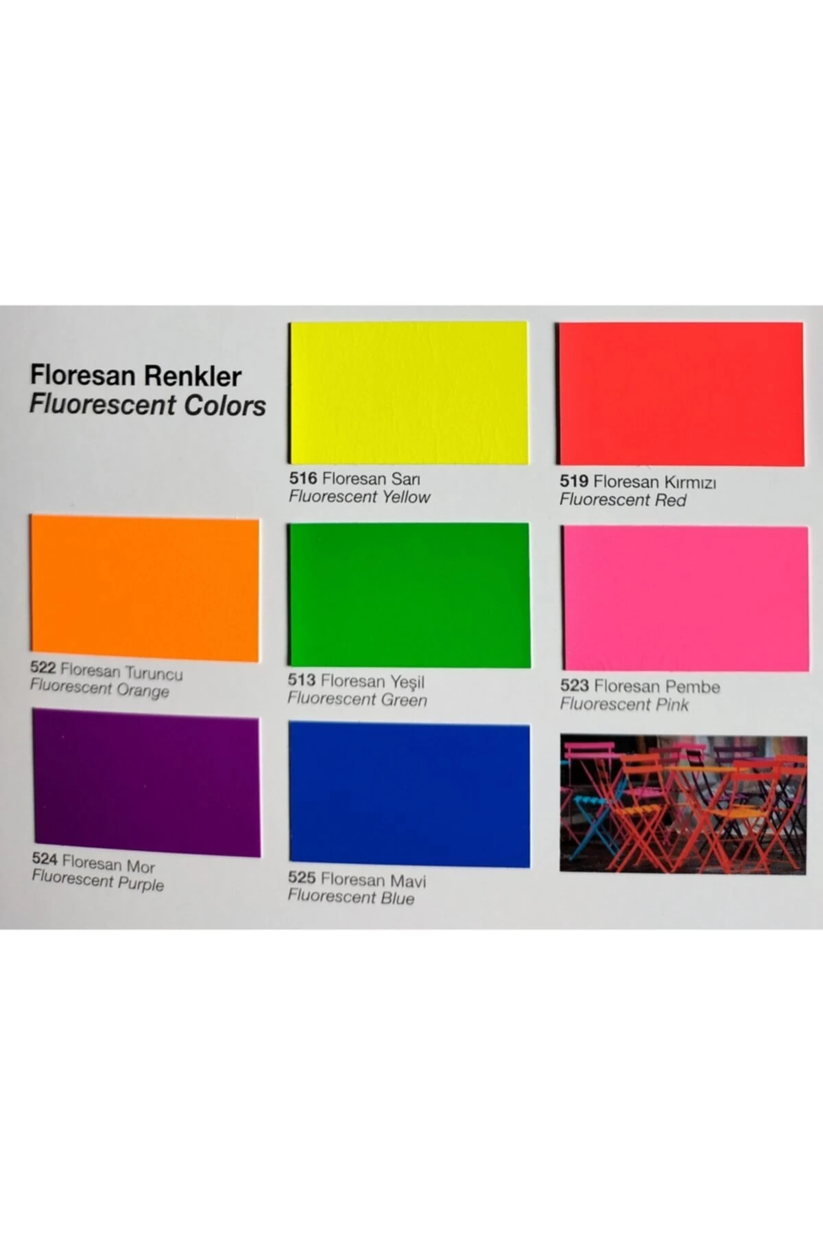 525 Florasan/neon Sprey Boya Mavi Florasan Renk