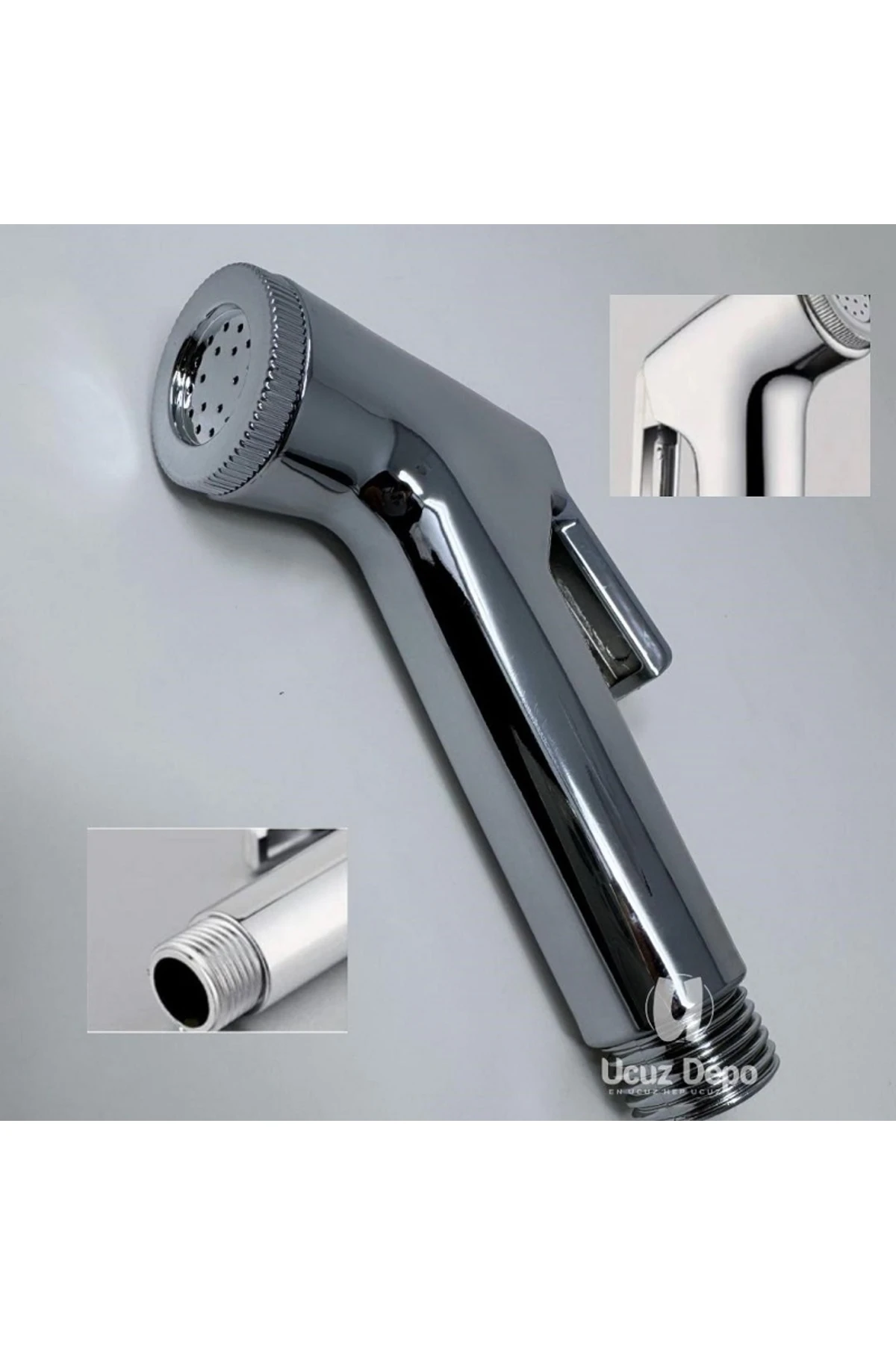 Tekne Ve Karavan Duş Hortumu Seti 2,5mt Dış Duş Başlığı Ve Duş Hortumu