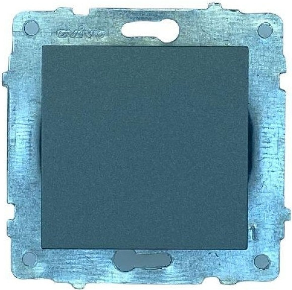 2 Adet  Grano Füme Tekli Anahtar Çerçevesizdir