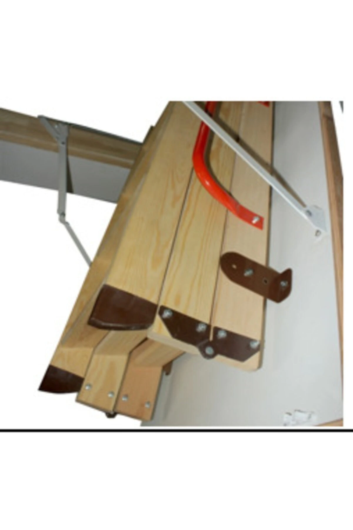 Ahşap Katlanır Çatı Merdiveni 60 X 110 Cm