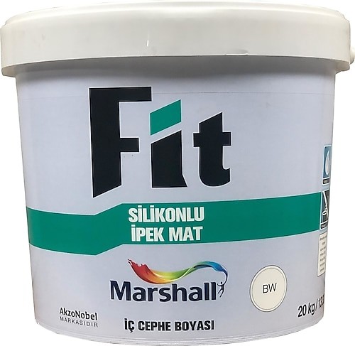 Marshall Fit Silikonlu İpek Mat 10 kg İç Cephe Boyası