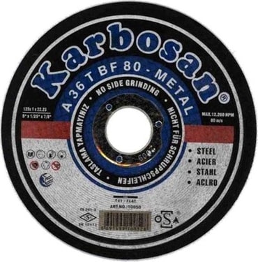 KARBOSAN Metal Kesme Taşı 115MM