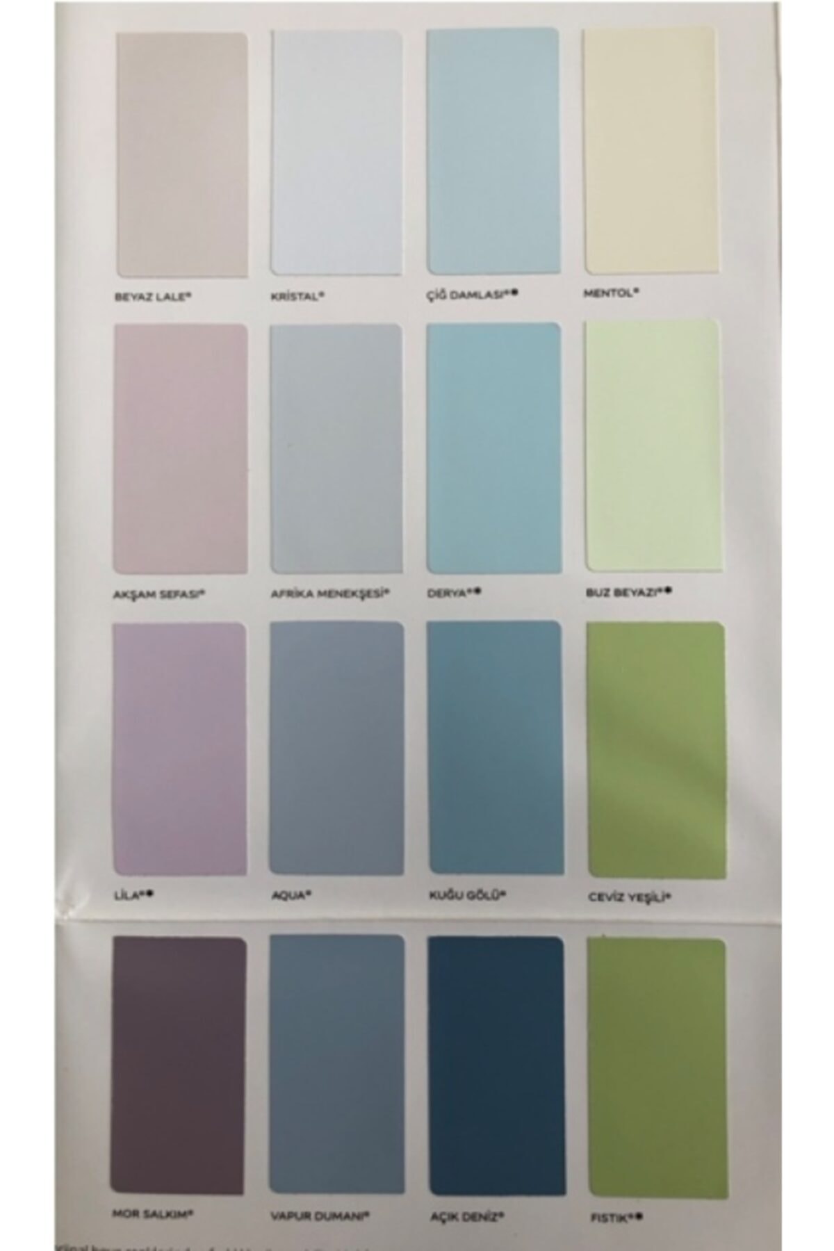 Silikonlu Özel Mat Iç Cephe Duvar Boyası Aqua 2,5 Lt