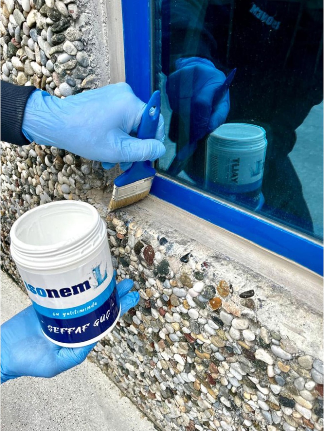 Isonem L Şeffaf Güç Şeffaf Su Yalıtım Malzemesi 1 L x 8 Ad / Koli