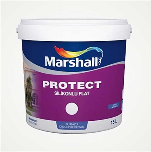 Marshall Protect Silikonlu Flat 2,5 lt Dış Cephe Boyası