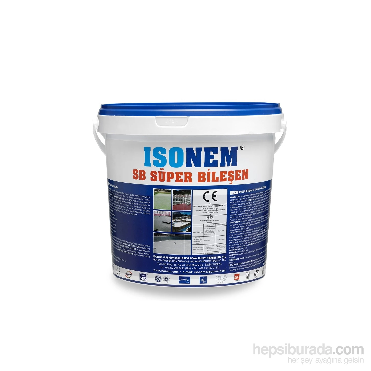 Sb Süper Bileşen Su Yalıtımı 18 kg