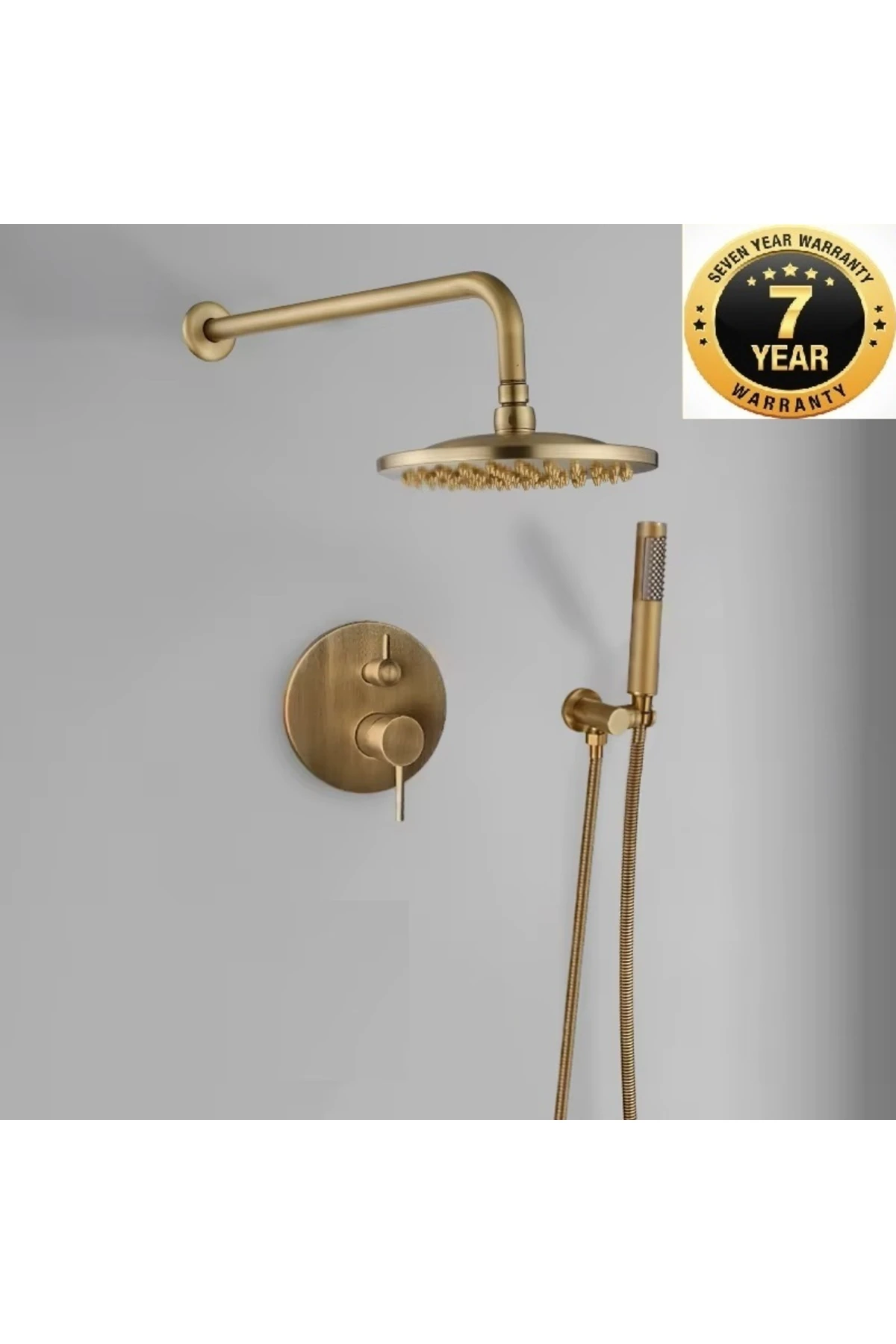 Banyo Bataryası Antik Duş Seti Ankastre 2 Yollu Model Yeni 7 Yıl Garantili Sıva Altı Dahil İthal