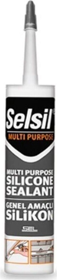 Genel Amaçlı Şeffaf Silikon 280 gr + Silikon Tabancası