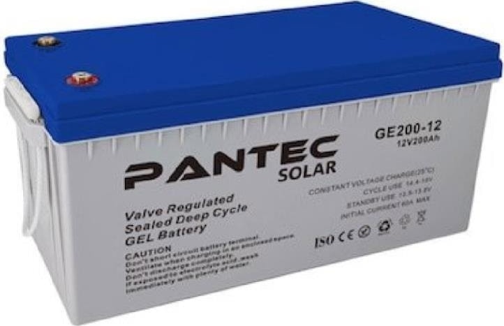 200 Amper Solar Jel Akü Derin Döngü