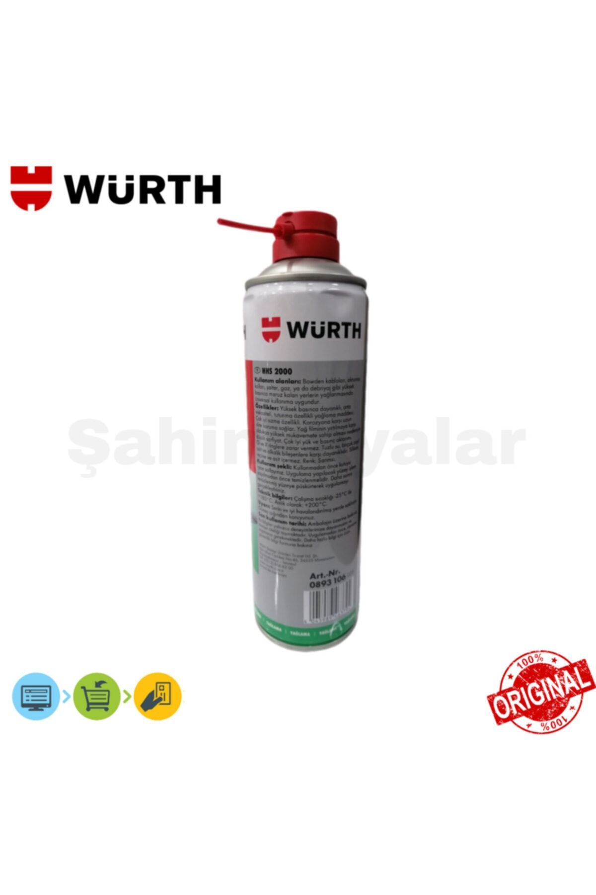 Tutunma Özellikli Yağlayıcı Hhs® 2000