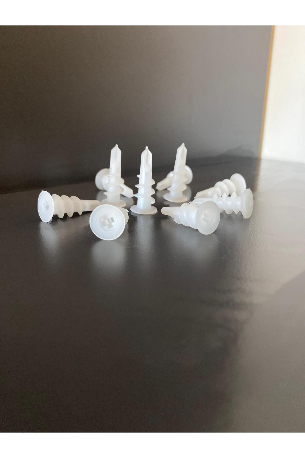 VİDALI ALÇIPAN DÜBELİ TURBOLET BURGULU (PK=500ADET)