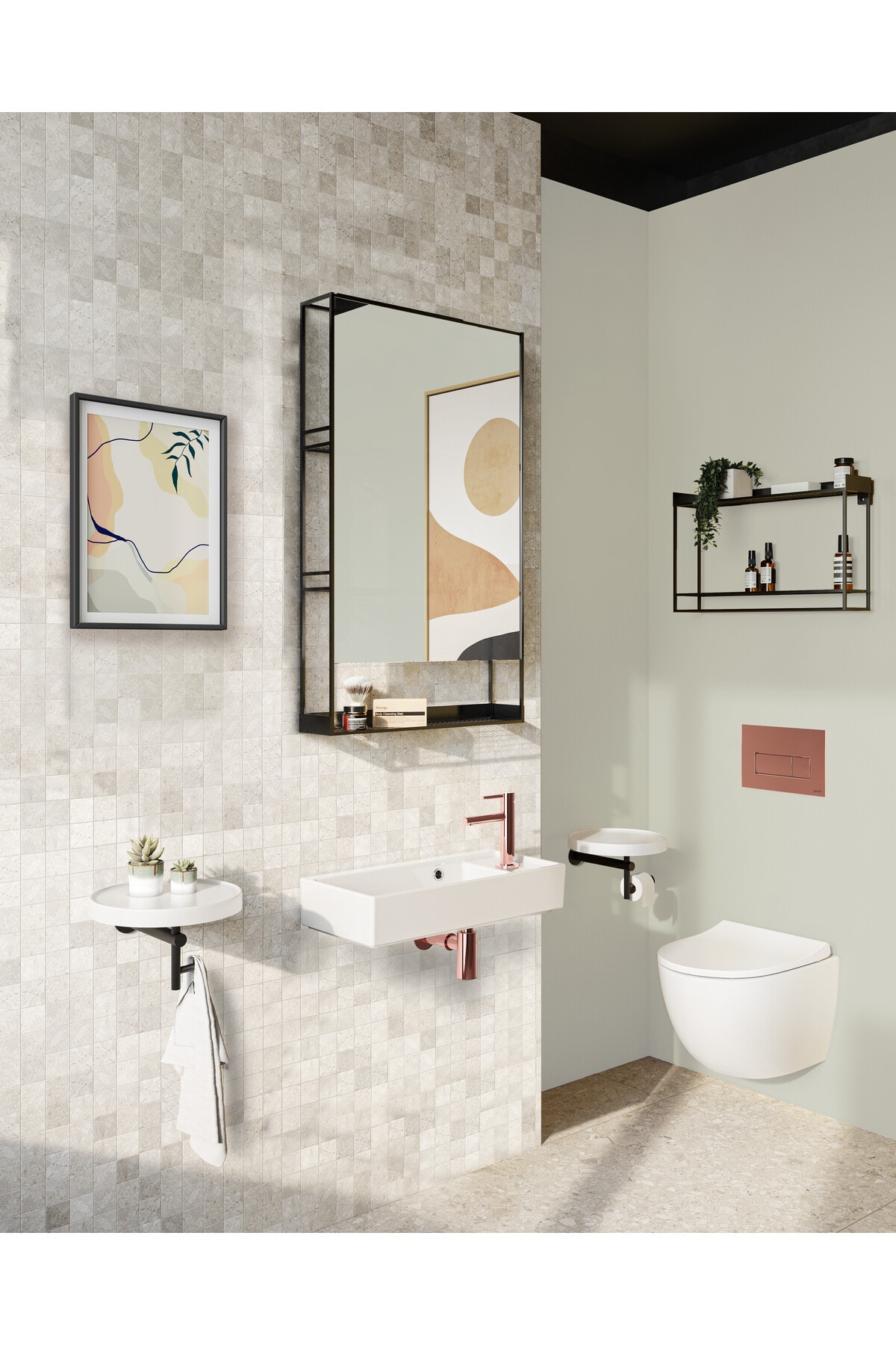 Root Square 740-2340 Kumanda Paneli, Soft Bakır