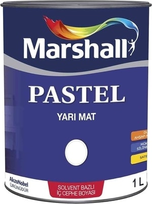Pastel Yarı Mat Boyası Kiremit Taşı 0,75 Lt (1 Kg)