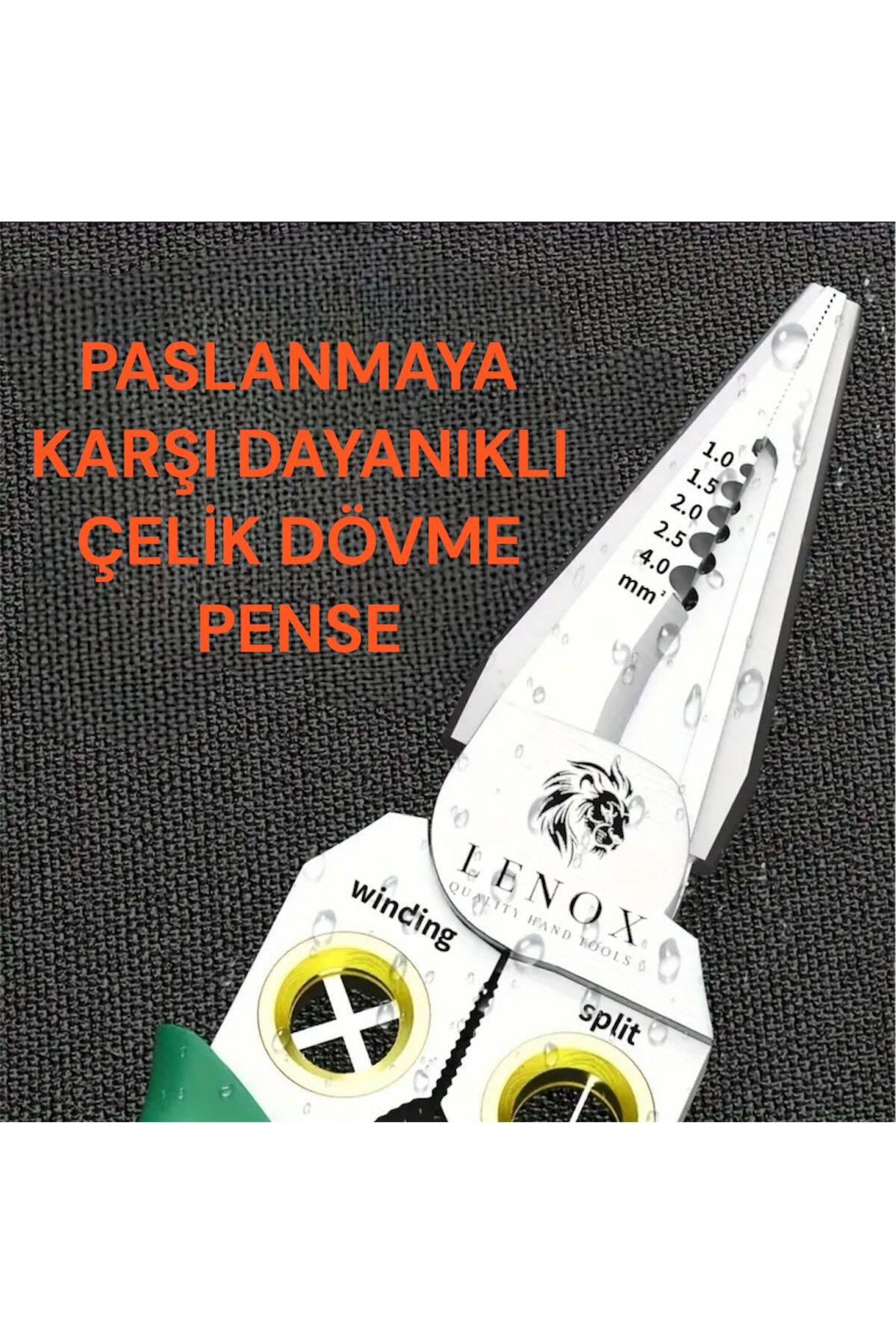 ÇOK AMAÇLI 8 FONKSİYONLU ELEKTRİKÇİ KABLO SOYMA PENSESİ