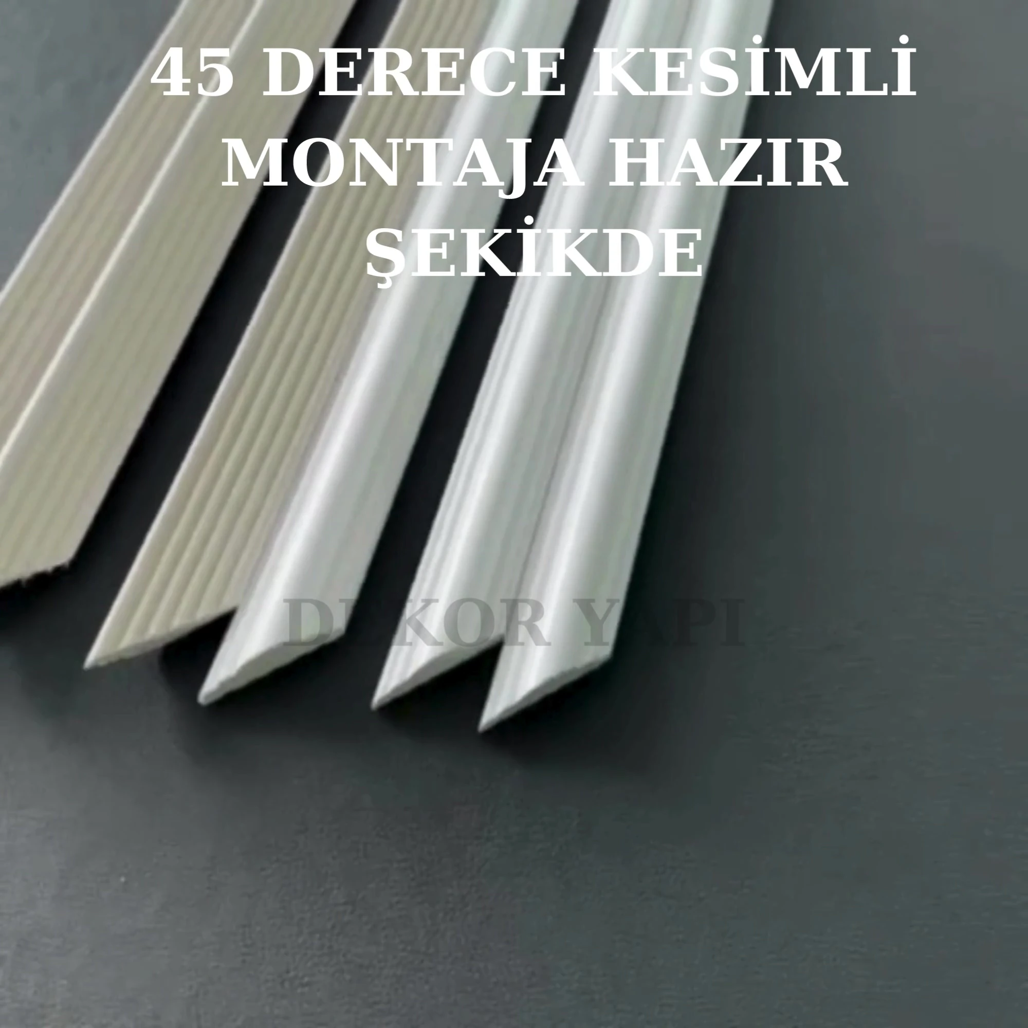 2,5 cm boyanabilir Duvar Çıtası duvar paneli kolay kurulum