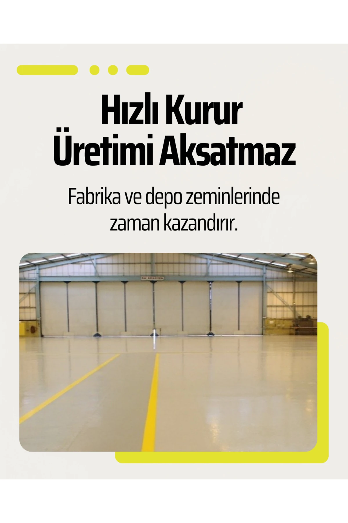 810 Zemin ve Yol Çizgi Boyası - Rulo ile Uygulanır, Hızlı Kurur, Aşınmaz, İç Dış Uyumlu 5 Kg